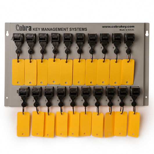 5 Unit Cobra Key System Mechanical Wallboard