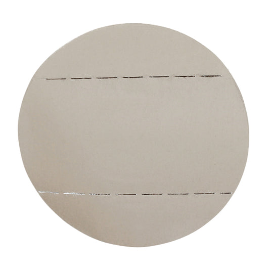 Self Destruct Label | 38mm round | White | Pre-printed | Serial Numbered (1000 label roll)