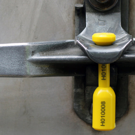 Eco Bolt Seal - Serial Numbered - Yellow (60 Unit Pack)