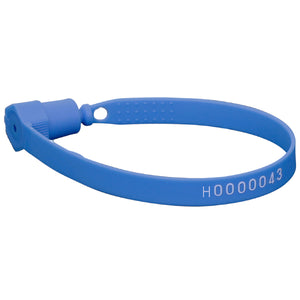 Eco Fixed Length Ring Seal - Serial Numbered - Blue (1000 Unit Carton)