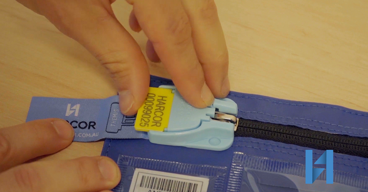 Watch the latest video on security bag use.