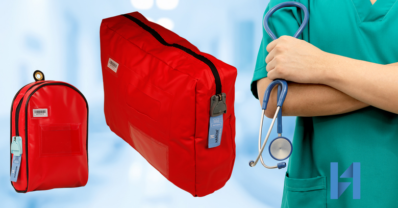 Hospitals are moving medicines using cash bags due to COVID-19