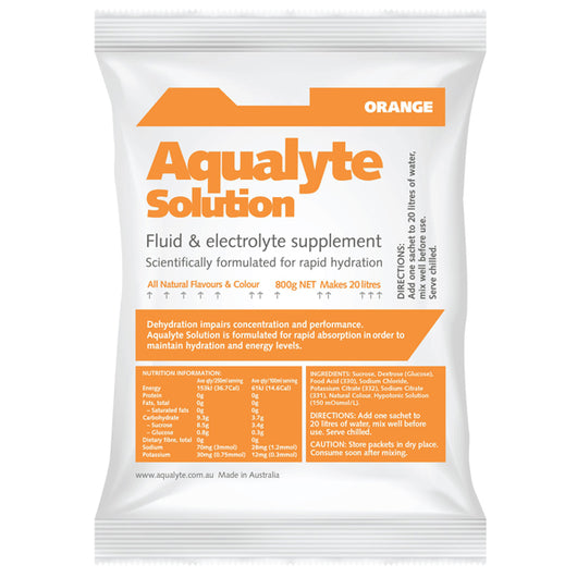 Aqualyte Electrolyte Sachets 800g | Box of 10