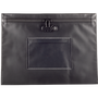Combination‑lock Mail Bag - Black
