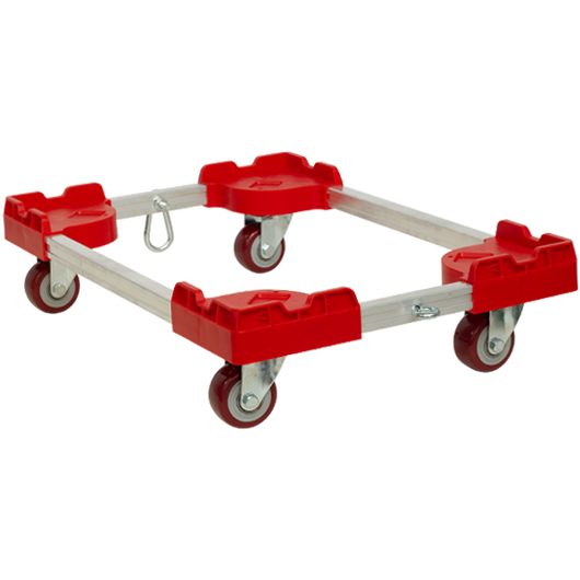 Custom Crate Dollies - Red 