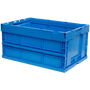 Custom Crates for Warehouse Automation - angle showing label area