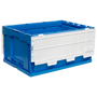 Custom Crates for Warehouse Automation - with lid open - right angle 