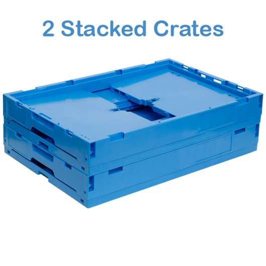 Custom Crates for Warehouse Automation - Stacked 
