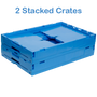 Custom Crates for Warehouse Automation - Stacked 