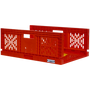 Custom Flat‑pack Crates - sides open