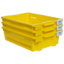 Custom Nest or Stack Crate - Nested - Angle View