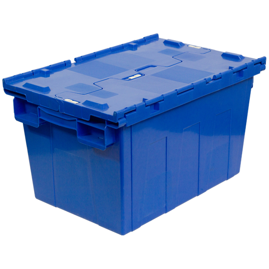 Custom Security Sealing Crate - angled and sealed