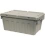 Custom Security Sealing Crate - Grey - Angle View
