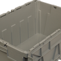 Custom Security Sealing Crate - Grey - Inside View