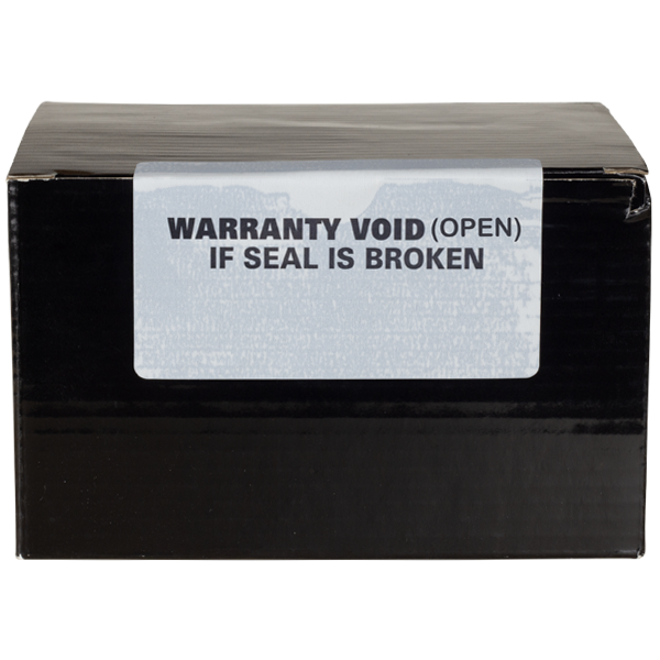 Custom UV Hidden Message Voiding Security Labels – Harcor Security Seals