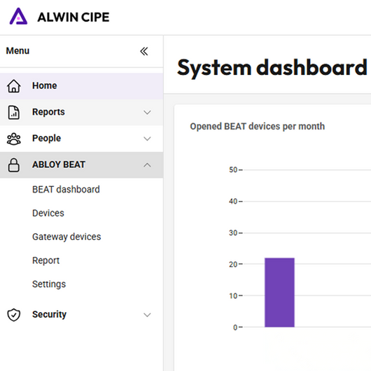 Keyless Bluetooth Padlock - User Management Dashboard