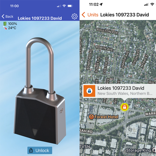 Smart Padlock | App Control