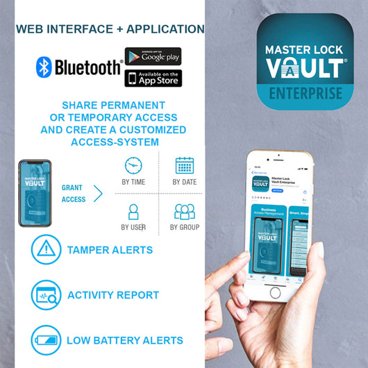 Enterprise Platform Smart Key Box – Wall Mount | Master Lock