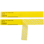Yellow Tamper Evident Labels (Multi-Surface Security Labels) 