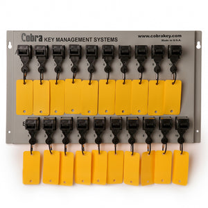 5 Unit Cobra Key System Mechanical Wallboard