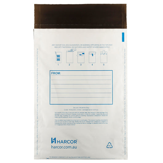 Secure Valuables Bag (500 Unit Carton)