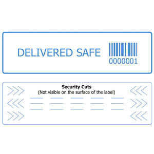 Custom Security Label For Food Delivery
