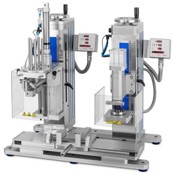 Semi-automatic foil application and sealing system